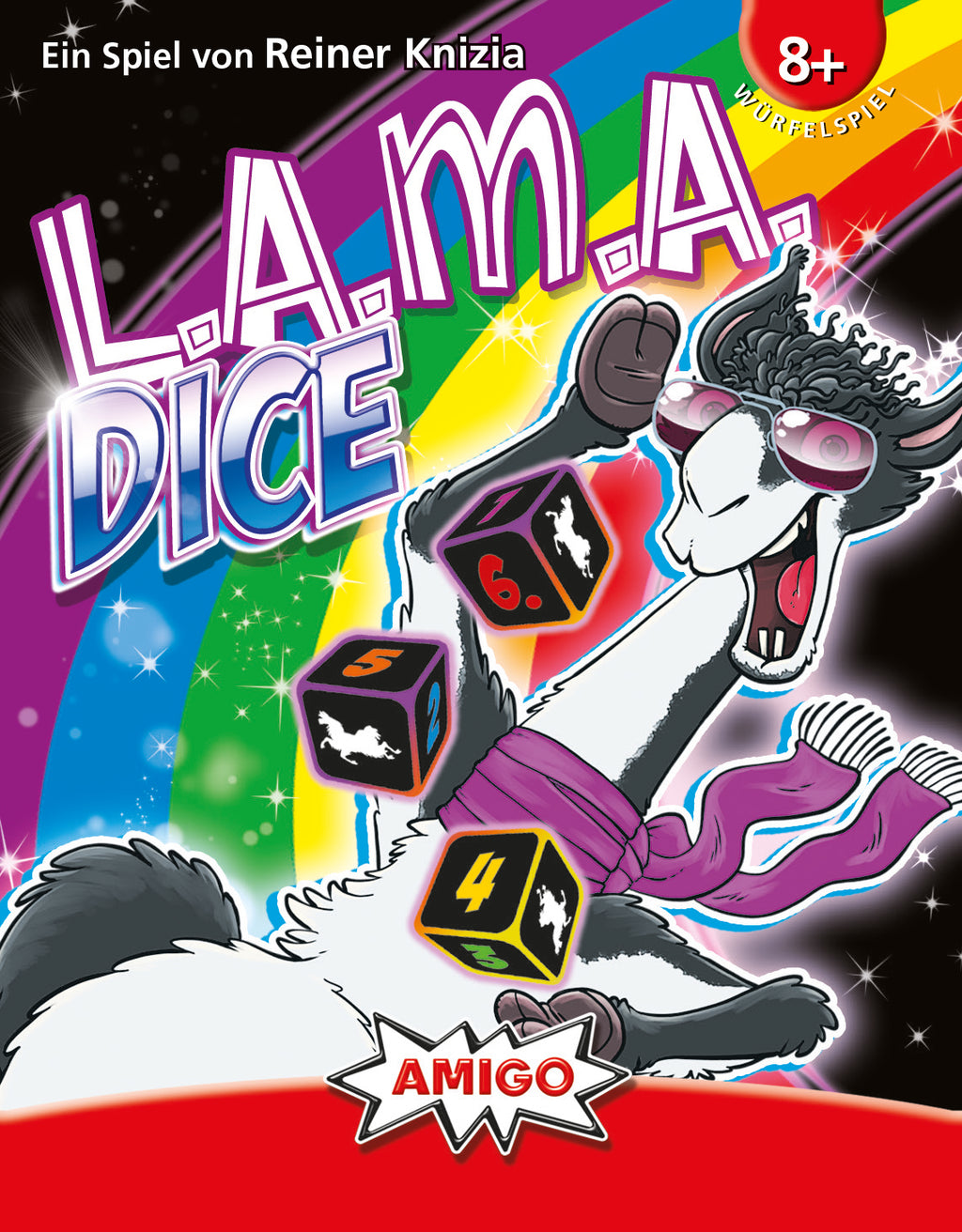 AMIGO LAMA Dice, Spielpackung, Artikel 02103