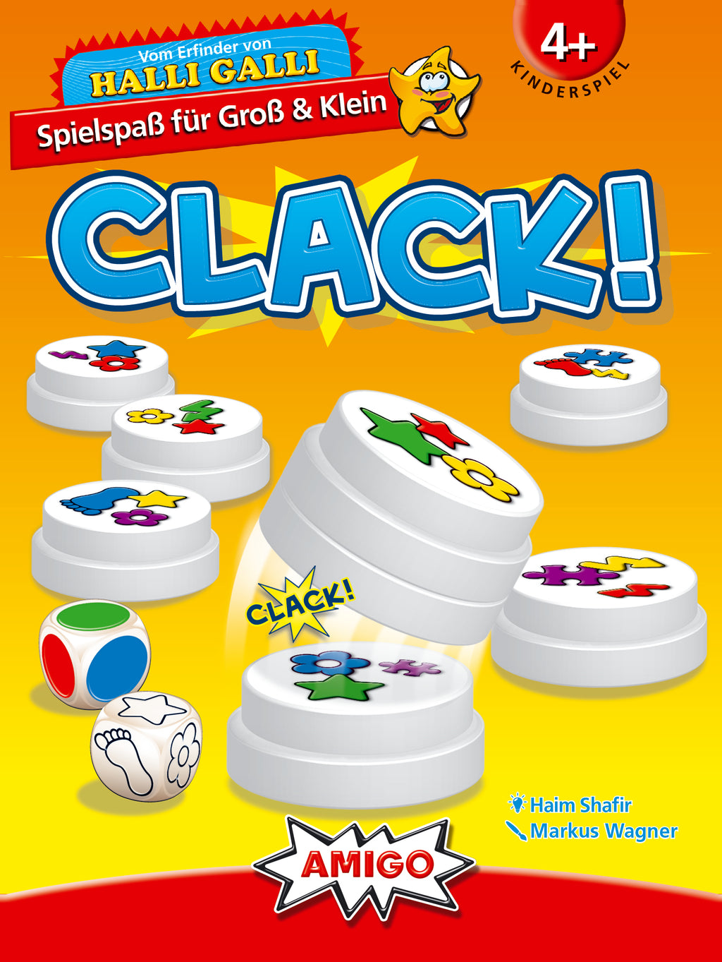 AMIGO Clack!, Spielpackung, Artikel 02765